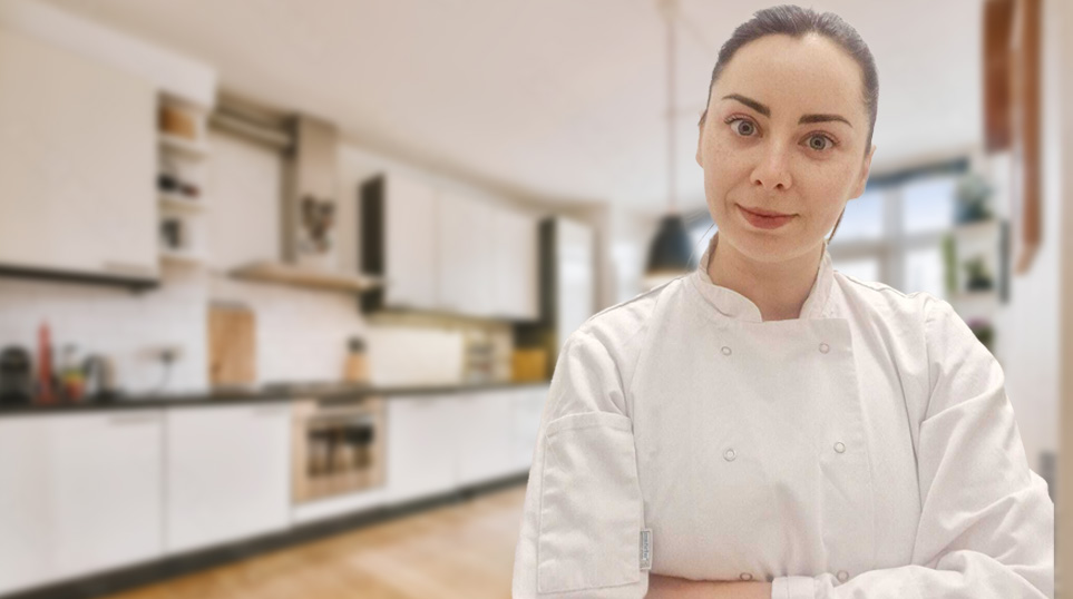 Alexandra at work